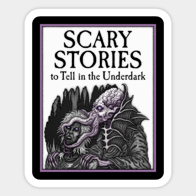 Scary Stories Underdark - Azhmodai 2019 Sticker by azhmodai